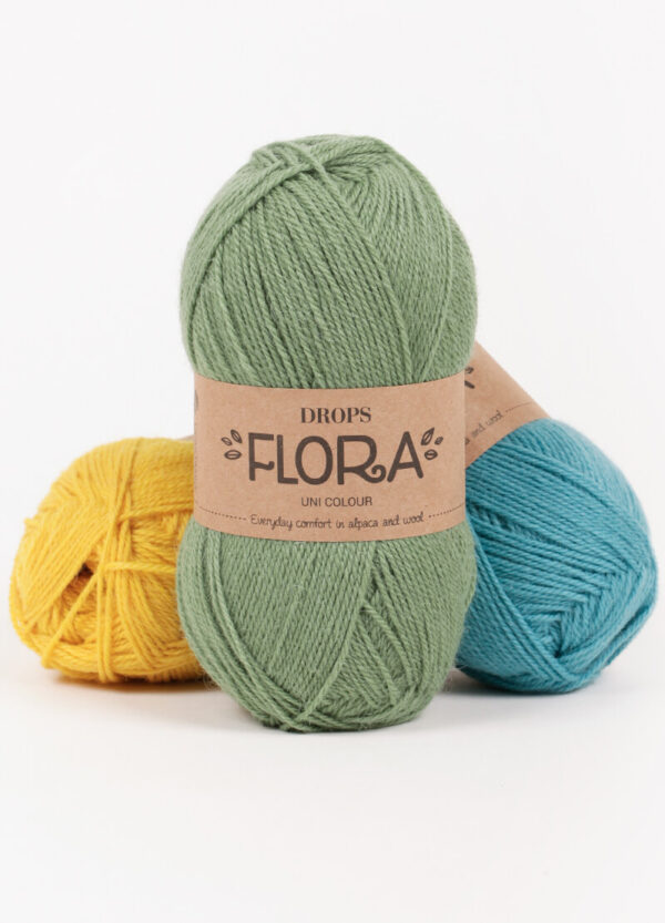 flora 1 - Siulų dama - siūlai mezgėjoms megzti kojines megztinius šalikus šalikas megztinis siūlų parduotuvė pigiausi siūlai geriausi pasiūlymai nemokama registracija - Siūlų Dama Siūlų pasaulis https://www.siuludama.lt Drops <strong>Sudėtis</strong>: 35% alpakos vilna, 65% vilna <strong>Svoris/ilgis</strong>: 50 g apie 210 m <strong>Rekomenduojamas virbalų dydis</strong>: 3 mm <strong>Mezgimo tankumas</strong>: 10 x 10 cm = 24 akys x 32 eilės <strong>Priežiūra</strong>: skalbti rankomis, max 30°C DRP-flora